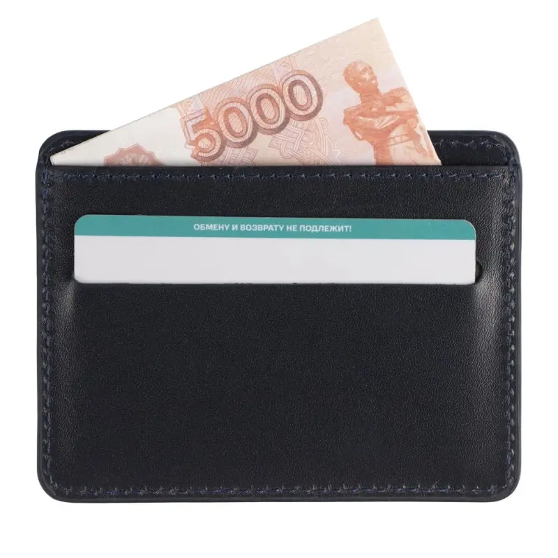 Чехол для карт Remini, темно-синий Чехол для карт Remini, темно-синий