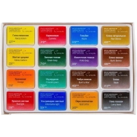 Краски акварельные Сонет 16цв х 2,5мл в наб., кюветы 3541138