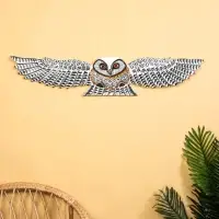 Панно &laquo;Парящая сова&raquo;, 100 см, дерево албезия