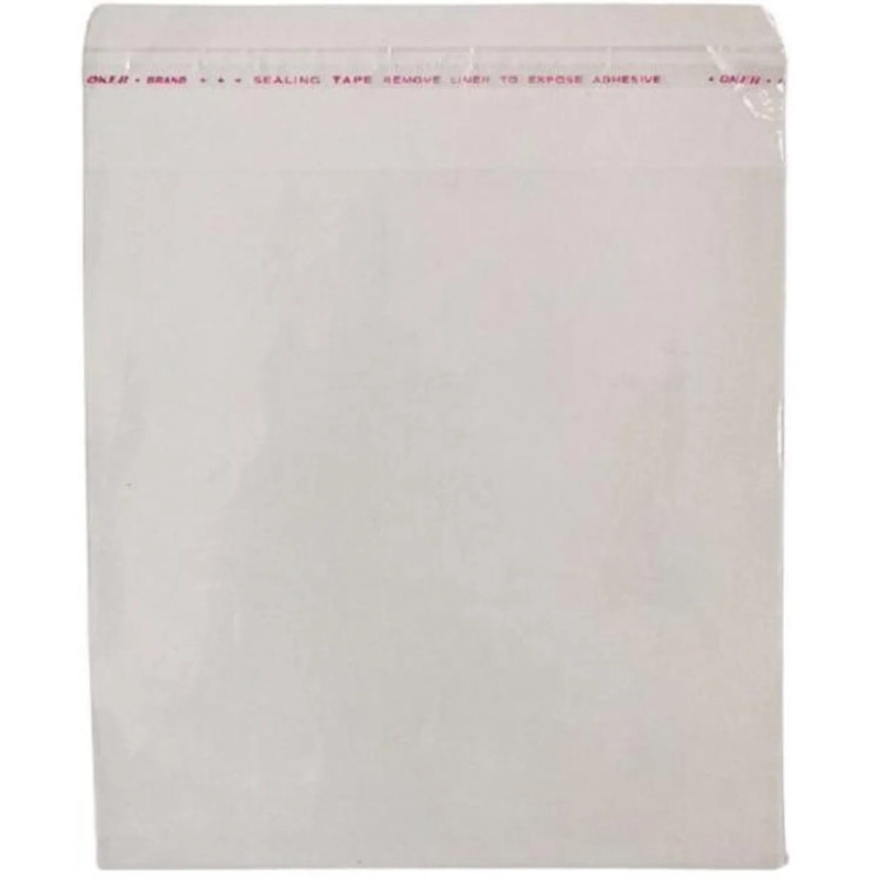 Пакет ПП 10x10+4  с клеевым клапаном 20мкм 100 шт/уп