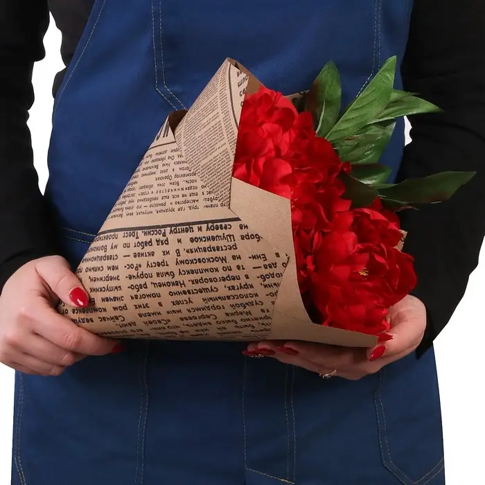 Бумага упаковочная крафт &laquo;Газеты&raquo;, 50 х 70 см