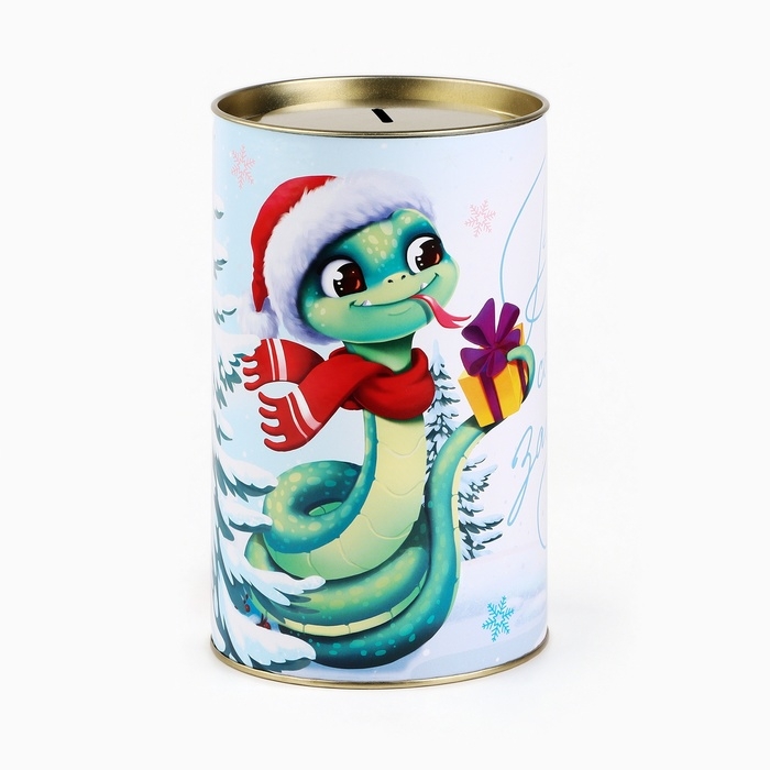 Копилка новогодняя подарок «Новый год: Всё сбудется», XXL, 20 х 12,5 см Копилка новогодняя подарок «Новый год: Всё сбудется», XXL, 20 х 12,5 см