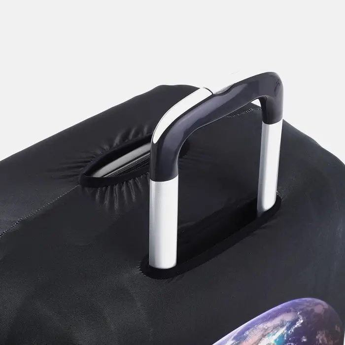 Чехол на чемодан M, цвет чёрный