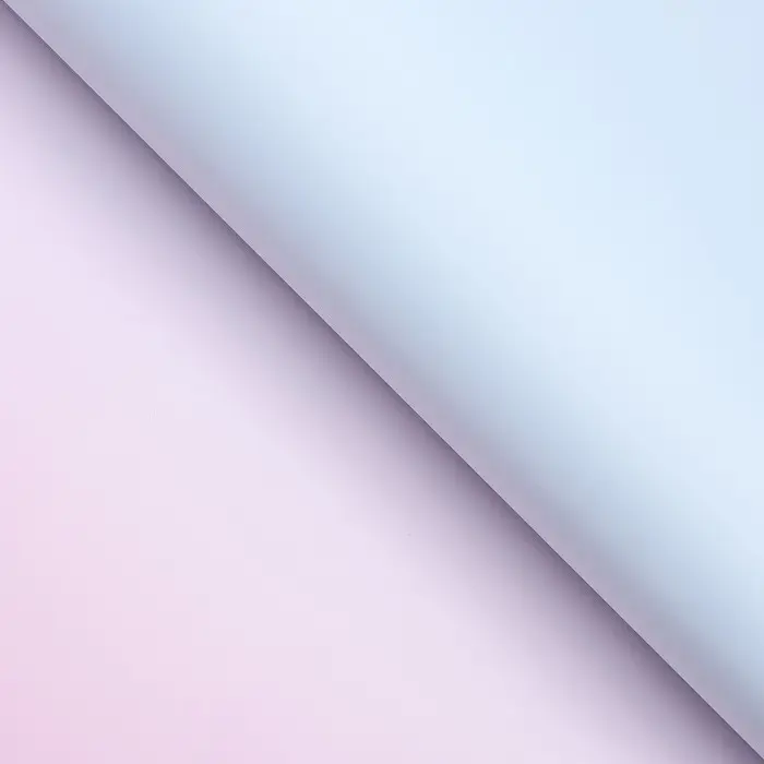 Пленка для цветов матовая, розовый - сирень «Переход», 58×58 см