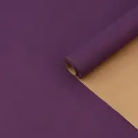 Бумага упаковочная крафт &laquo;Фиолетовый&raquo;, 0.68&times;10&plusmn;5% м, 70 г