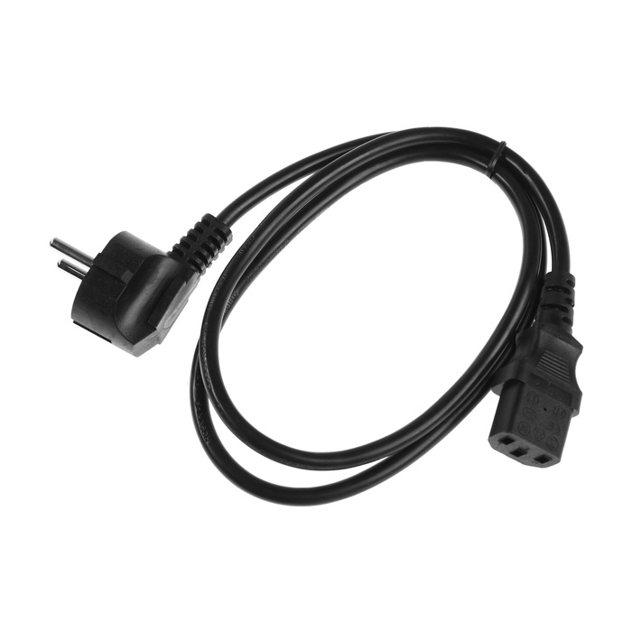 Кабель питания Cablexpert PC-186-VDE-1M, Schuko-C13, 10 А, 1 м, черный Кабель питания Cablexpert PC-186-VDE-1M, Schuko-C13, 10 А, 1 м, черный