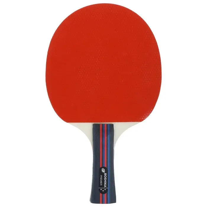 Набор для настольного тенниса BOSHIKA Premier: 2 ракетки, 3 мяча, 3 звезды, в чехле