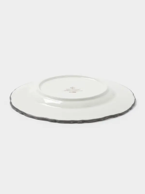 Тарелка десертная WY Floral Laceware, d=20 см, фарфор, белая