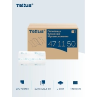 Полотенца бумажные Торк/Tellus ЭкспрессМультифолд2-сл190лx21пач/уп471150