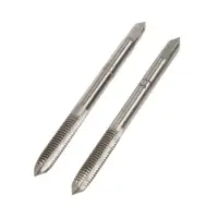 Метчики метрические ручные ТУНДРА, М4&times;0.7 мм, комплект из 2 шт.