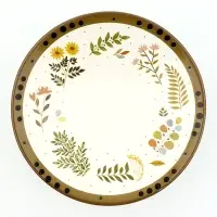 Тарелка керамическая глубокая &laquo;Флора&raquo;, 20&times;5.5 см, Dolce Ceramo
