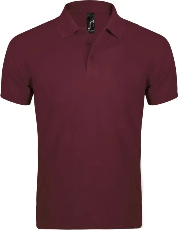 Рубашка поло мужская Prime Men 200 бордовая, размер 3XL
