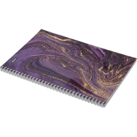 Бизнес-тетрадь А4,96л,кл,греб,ламин.обл. Attache Selection Fluid Фиолетовый