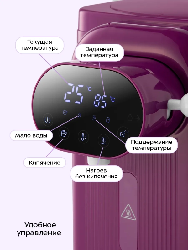 Термопот электрический КТ-2535 - 1450 Вт Термопот электрический КТ-2535 - 1450 Вт