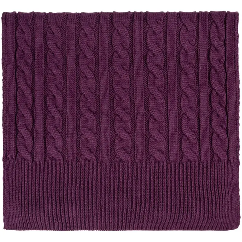 Шарф Heat Trick, баклажановый