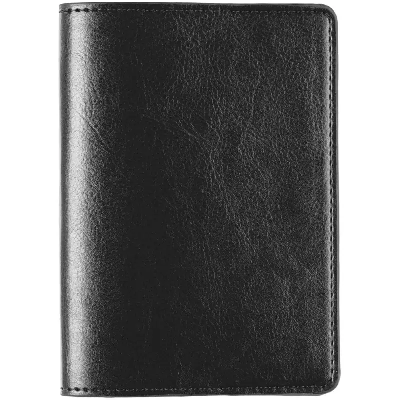 Обложка для паспорта Nebraska, черная Обложка для паспорта Nebraska, черная