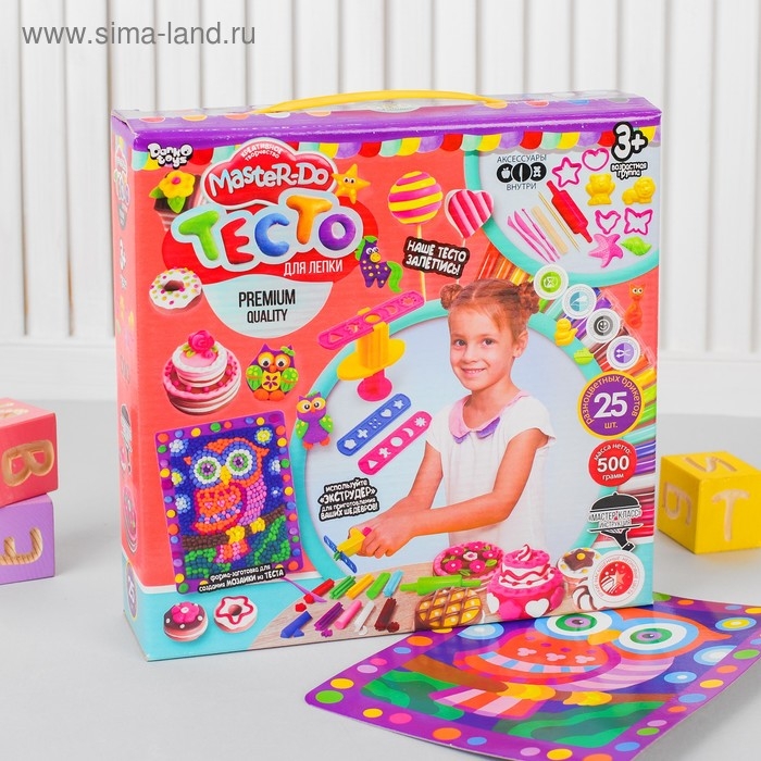 Тесто для лепки» серия «MASTER DO» коробка 25 цветов Тесто для лепки» серия «MASTER DO» коробка 25 цветов