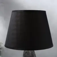 Лампа настольная 16446/1GR E14 40 вт серо-черный 22&times;22&times;34 см RISALUX