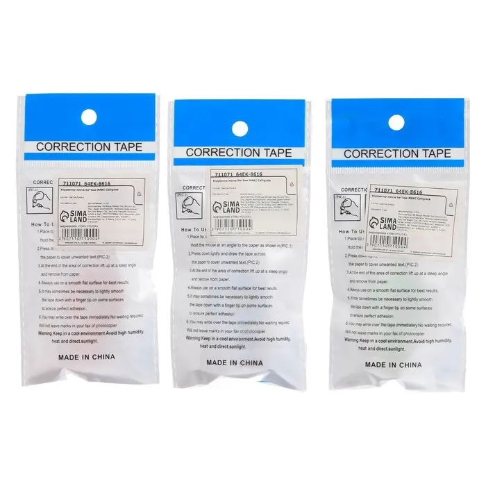 Корректор-лента 5 м х 5 мм,корпус МИКС Корректор-лента 5 м х 5 мм,корпус МИКС