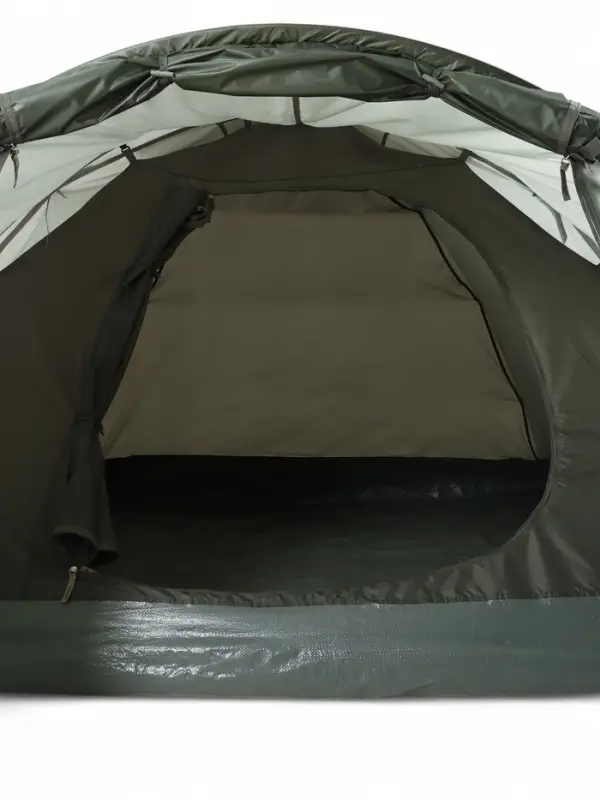 Палатка туристическая 3-местная maclay khibin 3, 310×210×140 см, трекинговая, двухслойная, с тамбуром, зелёная