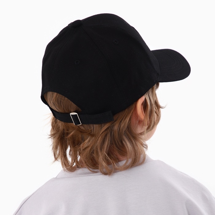 Кепка детская для мальчика «01», цвет чёрный, р-р 52-54, 5-7 лет Кепка детская для мальчика «01», цвет чёрный, р-р 52-54, 5-7 лет