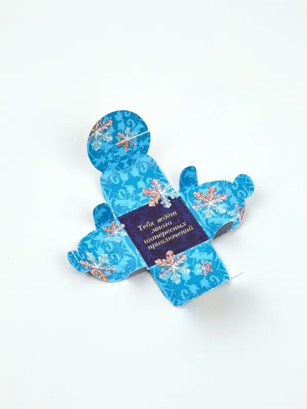 Свечи чайные, новогодний набор 4 шт., 4 см