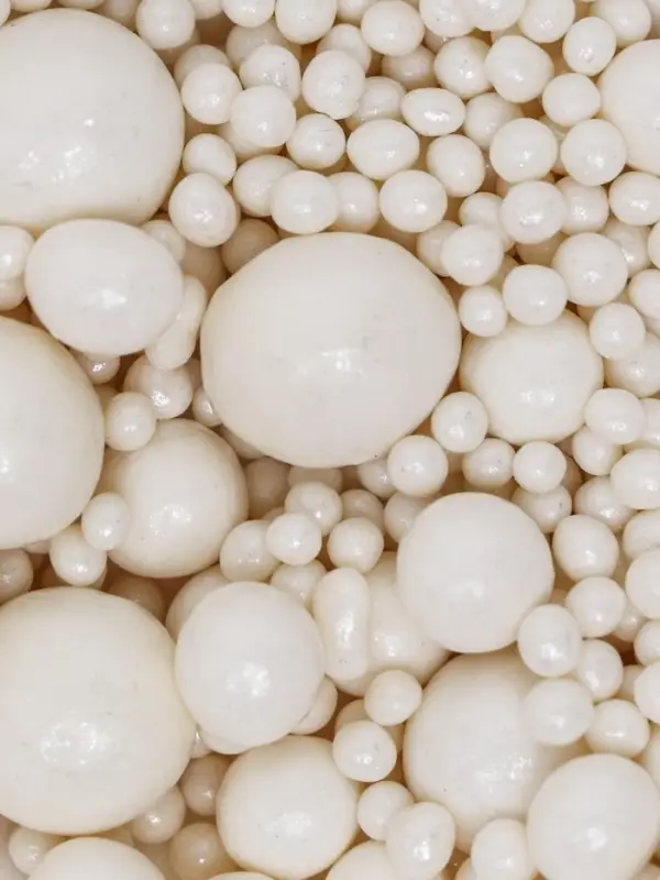 Кондитерская посыпка с мягким центром &laquo;Жемчуг&raquo; белоснежная, 20 г