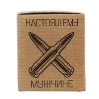 Стакан для виски с пулей &laquo;Непробиваемый&raquo;, 250 мл