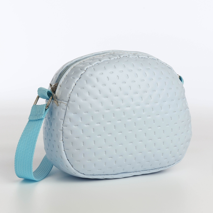 Сумка детская для девочки на молнии, цвет голубой Сумка детская для девочки на молнии, цвет голубой