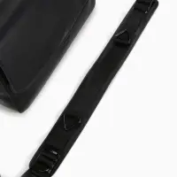 Сумка женская мессенджер на магните, 28&times;6&times;18 см, чёрный