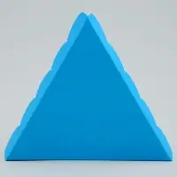 Коробка для печенья, кондитерская упаковка с PVC крышкой, «Голубая», 18 х 3 см