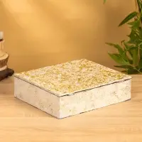 Шкатулка "Узор" 30х25х8 см, МДФ