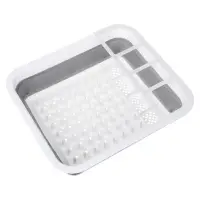 Сушилка для посуды, складная тм VETTA, 36x12х31см, пластик, силикон