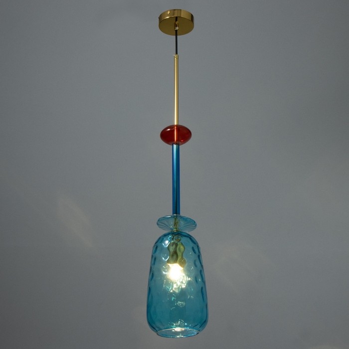 Светильник BayerLux "Джеффи" LED 10Вт голубой 15х15х75 см