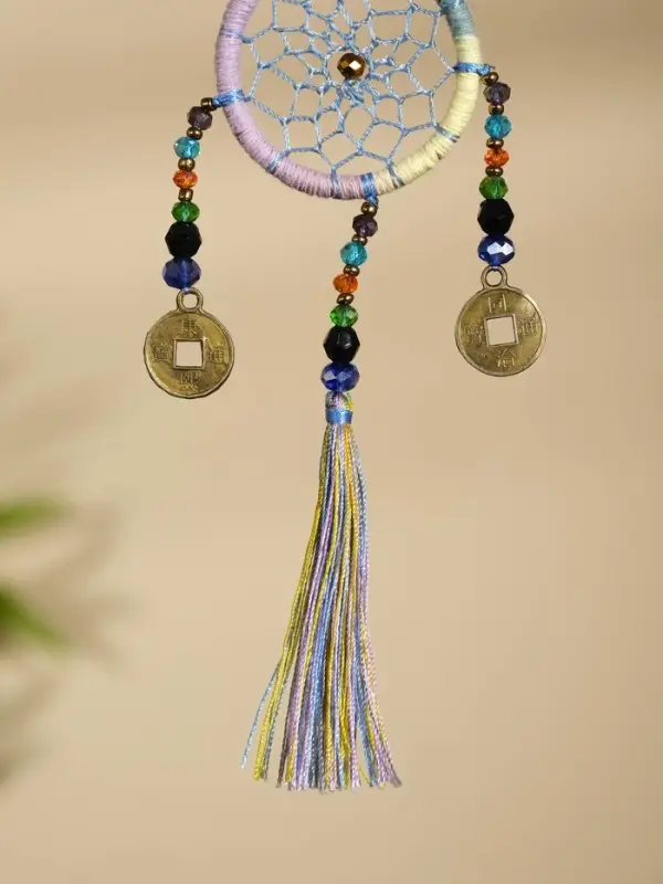 Брелок &laquo;Ловец снов&raquo;, 4&times;15 см, разноцветный