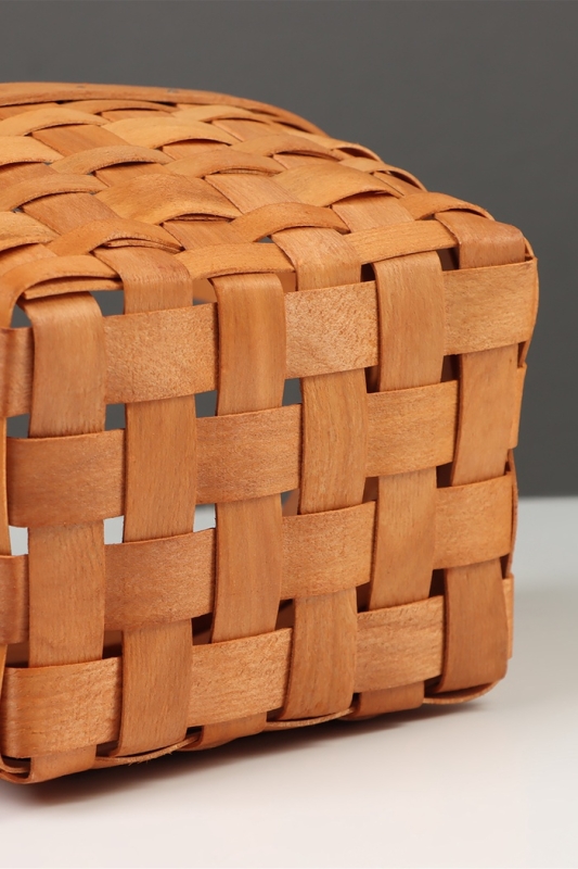 Набор корзин плетёных, 3 шт., 26×19×12 см, 20×15×11 см, 17×11×10 см, ива, натуральный цвет