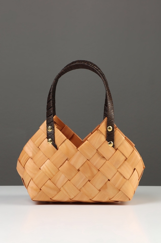 Набор корзин плетёных, 2 шт., 30×17×19 см, 24×14×15 см, ива, натуральный цвет