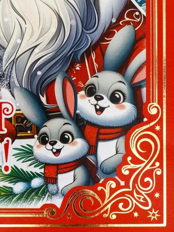 Коробка подарочная новогодняя «Путешествие на паровозе» 21×12×27 см Коробка подарочная новогодняя «Путешествие на паровозе» 21×12×27 см