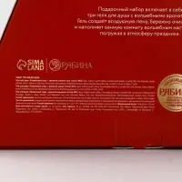 Гель для душа Happy New Year, набор 3 шт х 100 мл, URAL LAB Гель для душа Happy New Year, набор 3 шт х 100 мл, URAL LAB