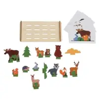 Головоломка Лесная мастерская &laquo;Повтори по образцу. Лес&raquo;