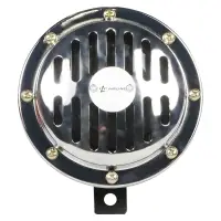 Сигнал звуковой дисковый 125мм 340/420Гц 118дБ 12В LOW/HIGH, кмпл. 2 шт.