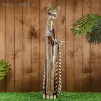 Сувенир дерево "Кошка" 100х20х6 см
