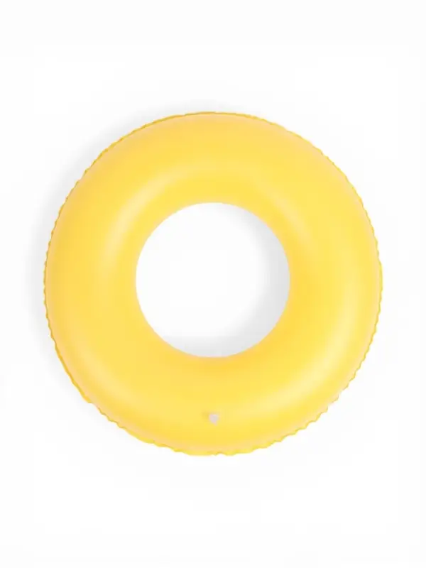 Круг для плавания 65 см, цвет желтый