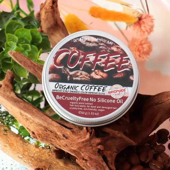 Твёрдый шампунь, с эфирным маслом «Кофе», 60 г