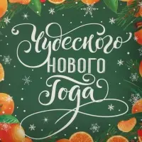 Коробка для кондитерских изделий с PVC крышкой «Чудесного нового года», 13 х 13 х 3 см