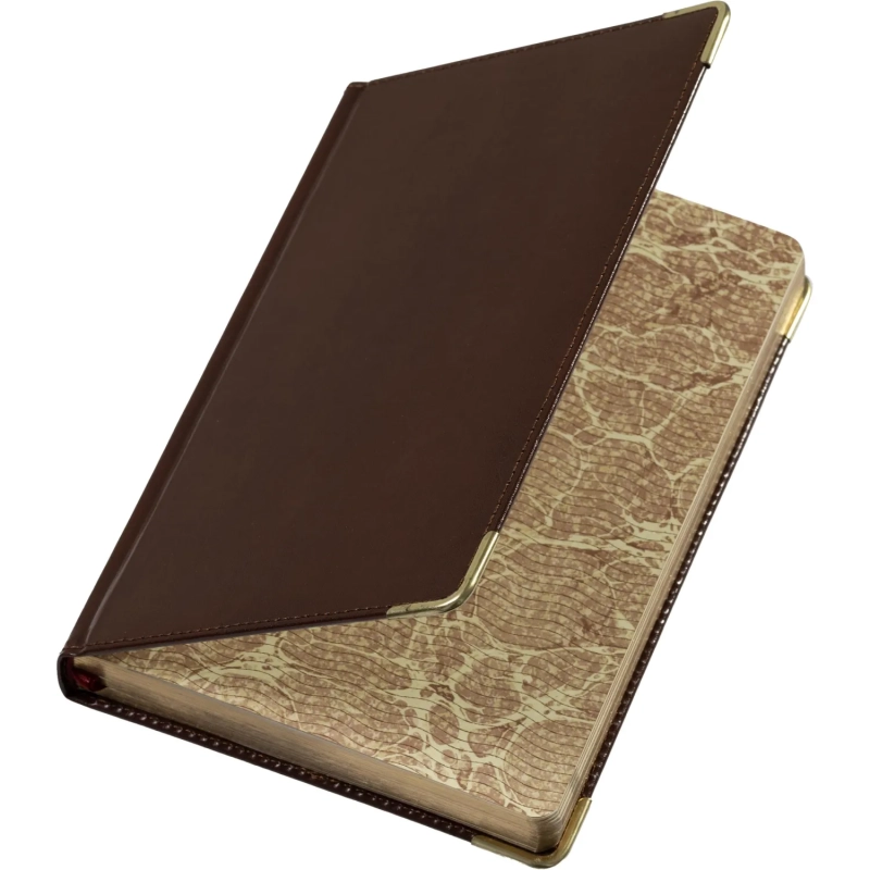 Ежедневник полудатированный коричневый А5 IMPERIUM 3-023/123