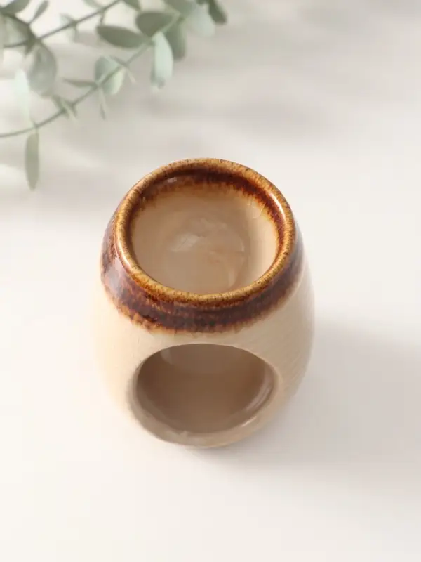 Аромалампа для эфирных масел &laquo;Полоски&raquo;, керамика, 8.2&times;6.3&times;6.3 см, МИКС