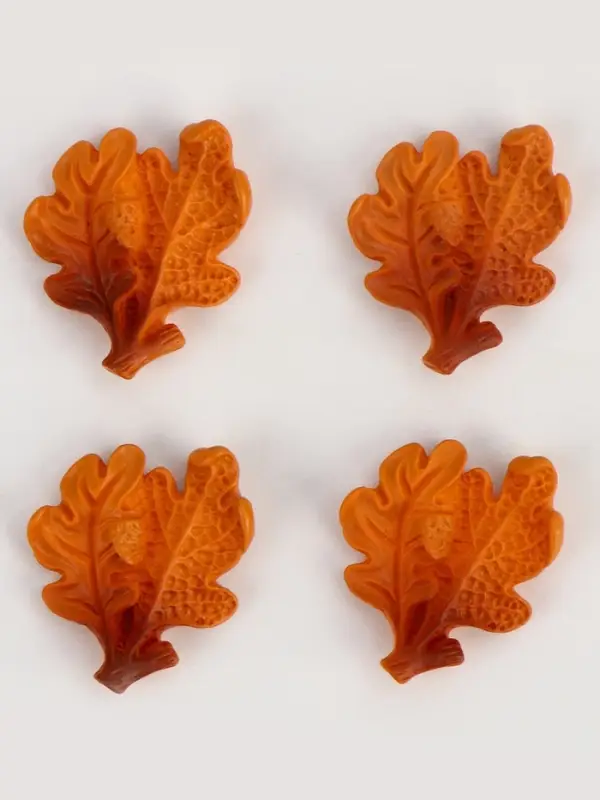 Миниатюра кукольная «Осенний лист», набор 4 шт., размер 1 шт. — 2 × 2 × 0,5 см Миниатюра кукольная «Осенний лист», набор 4 шт., размер 1 шт. — 2 × 2 × 0,5 см