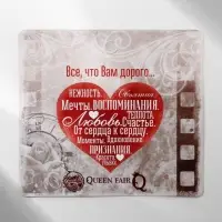 Кулон на шнурке &laquo;Для фото&raquo;, сердце с розой, цвет чернёное серебро на чёрном шнурке, 45 см