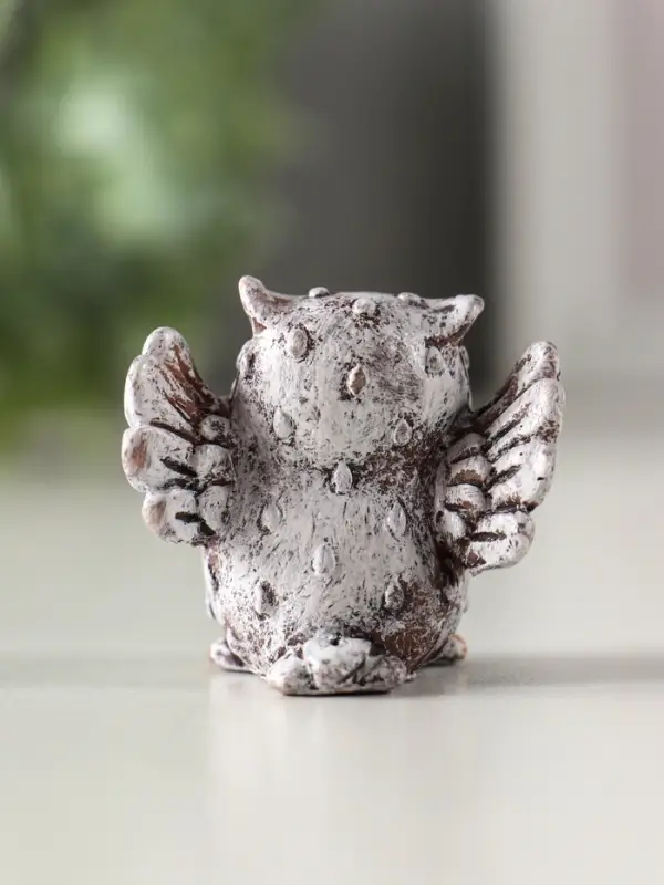 Фигурка полистоун &laquo;Филин с сердечком-пузиком&raquo;, 4&times;4.1&times;3 см, МИКС